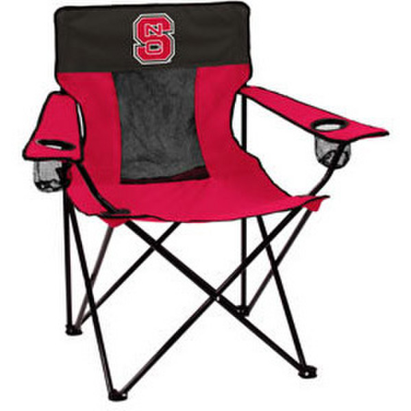 Folding Chair - Red, Black - Block